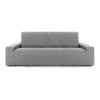 Husa bielastică canapea 3 locuri, Premium ROC, C/6 Gri – extensibilă până la 260 cm, fixare perfectă și design modern