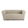 Husa bielastica canapea 3 locuri Chesterfield Premium ROC C/0 Bej deschis