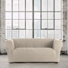 Husa bielastica canapea 3 locuri Chesterfield Premium ROC C/0 Bej deschis