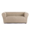 Husa bielastica canapea 3 locuri Chesterfield Premium ROC C/01 Bej