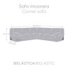 Husa coltar bielastica 350-450cm, Premium ROC, C/0 Bej deschis