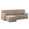Husa colțar stanga, bielastică 250–360 cm, Premium ROC, C/11 Bej inchis – fixare perfectă și aspect modern