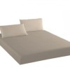Husa pat tricot cu elastic saltea 120x200cm, maro