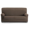 Husa elastica canapea 2 locuri jacquard, 140-170cm, Iria, C/17 Maro