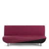 Husa elastica canapea 3 locuri fara brate, Troya, C/8 Bordo