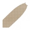 Husa elastica pentru masa de calcat, buline albe, 50x140 cm