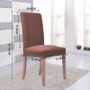 Husa elastica pentru scaun, culoarea maro