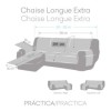 husa impermeabila coltar dreapta Oslo Protect 290 cm maro inchis C6