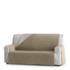 Husa matlasata reversibila maro pentru canapea 2 locuri 115 cm, model Oslo C11