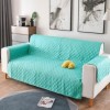 Husa matlasata canapea 2 locuri, Verde Menta dimensiune intre brate 140cm