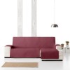 Husă matlasată bordo pentru colțar dreapta Oslo 290cm, design elegant și modern