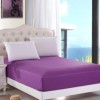 Husa pat tricot cu elastic saltea 100x200cm, mov