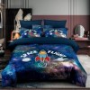 Lenjerie 3D finet 1 persoana, 3 piese, Cosmic