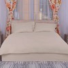 et lenjerie de pat elastic bej policoton pentru saltea 100x200cm Pucioasa