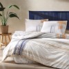 Lenjerie de pat TAC Ranforce Orion din bumbac 100%, design modern artistic pentru saltele de 160x200 cm