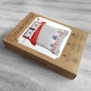 Lenjerie de pat 1 persoana Craciun 3D, bumbac 100% ranforce, Gnomi
