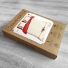 Lenjerie de pat 1 persoana Craciun 3D, bumbac 100% ranforce, Holly