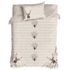 Lenjerie de pat 1 persoana Craciun 3D, bumbac 100% ranforce, Nick