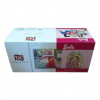 Lenjerie de pat 3 piese cu elemente fosforescente, bumbac 100% ranforce, TAC, Barbie