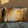 lenjerie de pat 3d bumbac satin first choice angora peisaj