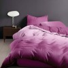 Lenjerie de pat 6 piese finet roz fucsia pentru pat dublu