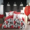 Lenjerie de pat poplin percale, Hobby Home, Amore - Red