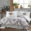 Lenjerie de pat poplin percale, Hobby Home, Amanda - Grey