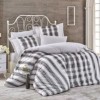 Lenjerie de pat poplin percale, Hobby Home, Debora - Black