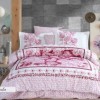 Lenjerie de pat poplin percale, Hobby Home, Escoda Claret Red