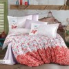 Lenjerie de pat poplin percale, Hobby Home, Felicita Red