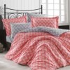 Lenjerie de pat poplin percale , Hobby Home, Nazende - Coral