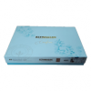 Lenjerie de pat Natura din bumbac ranforce cu design floral clasic crem
