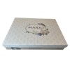 Lenjerie de pat Bahar Home Lexi Gri geometric modern din bumbac 100% ranforce 145 TC