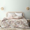 Lenjerie de pat Bahar Home Melinda Iris floral pastel din bumbac 100% ranforce 145 TC