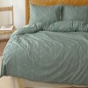 Lenjerie de pat Bahar Home South kaki cu imprimeu geometric din bumbac 100% ranforce 145 TC