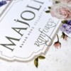 Lenjerie de pat din bumbac 100% ranforce cu design floral în tonuri de bej și alb, decor elegant și liniștitor