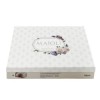 Lenjerie pat bumbac ranforce, cercuri albastre si roz, Bahar Home Pandora Blue.