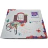 Lenjerie de pat Pucioasa Pure V4 din bumbac 100% ranforce, design mov/lila