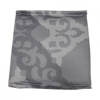 Lenjerie de pat dublu din satin gri, model Corete