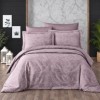 Lenjerie de pat First Choice Neva Lavender bumbac satinat 220 TC model paisley cu arabescuri lila