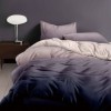 Lenjerie de pat cu elastic finet gri indigo 6 piese cu cearceaf elastic și 4 fețe de pernă