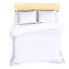 Lenjerie de pat Cotton Box din bumbac mercerizat, 6 piese, albă, cu broderii discrete și elegante