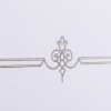 Lenjerie de pat alba cu broderie eleganta Cotton Box Guher