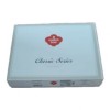 Lenjerie de pat Cotton Box din bumbac mercerizat 100% akfil, 6 piese, albă, cu broderii discrete și elegante