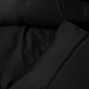 Set lenjerie de pat Silky Satin negru din lyocell și bumbac pe pat matrimonial
