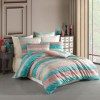Lenjerie de pat dublu bumbac 100% ranforce, Nazenin Home, Belissima