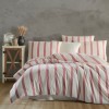 Lenjerie de pat dublu bumbac 100% ranforce, Nazenin Home, Natural Rose