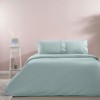 Lenjerie de pat dublu bumbac 100% ranforce mint deschis - Tac Basic