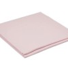 Lenjerie de pat dublu din bumbac 100% ranforce TAC Basic Pink în nuanțe de roz pal, delicată și liniștitoare