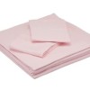 Lenjerie de pat dublu bumbac 100% ranforce, TAC, Basic Pink